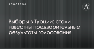 Вибори в Туреччині: стали відомі попередні результати голосування