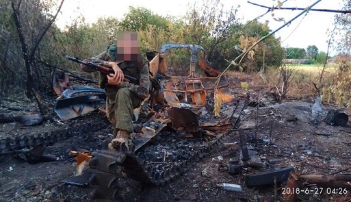 Опубликованы фото уничтоженной на Донбассе военной техники боевиков