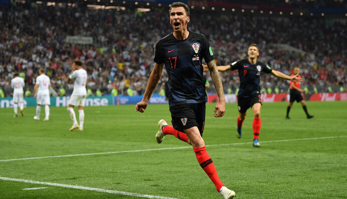 Хорватия - Англия: видео голов