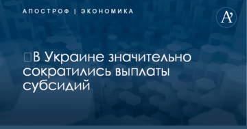 ​В Украине значительно сократились выплаты субсидий: названы цифры