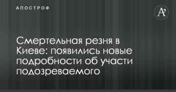 Смертельна різанина в Києві: з'явилися нові подробиці про долю підозрюваного