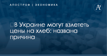 ​В Украине могут взлететь цены на хлеб: названа причина