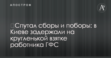 Спутал сборы и поборы: опубликовано фото задержания в Киеве на крупной взятке начальника ГФС