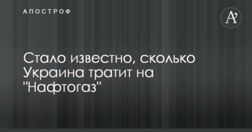 Стало відомо, скільки Україна витрачає на "Нафтогаз"