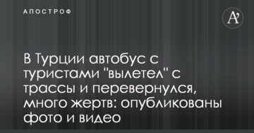 У Туреччині автобус з туристами "вилетів" з траси і перекинувся, багато жертв: опубліковано фото і відео