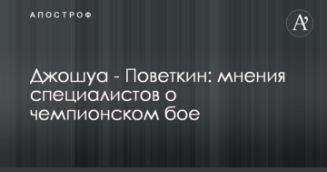 Джошуа - Повєткін: думки фахівців про чемпіонський бій