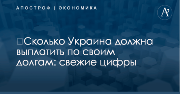 ​Сколько Украина должна выплатить по своим долгам: свежие цифры