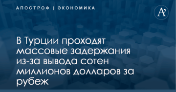 В Турции проходят массовые задержания из-за вывода сотен миллионов долларов за рубеж: фото и видео