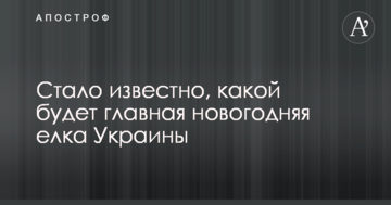 Стало відомо, якою буде головна новорічна ялинка України