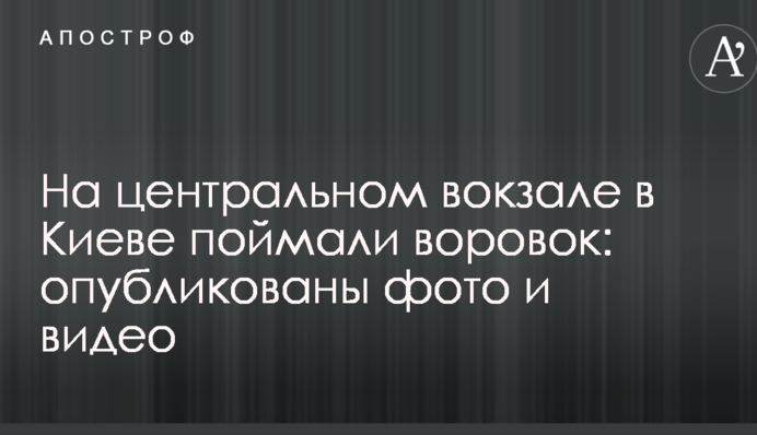 На центральному вокзалі в Києві спіймали злодійок: опубліковано фото і відео