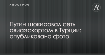 Путін шокував мережу авіаескортом в Туреччині: опубліковано фото