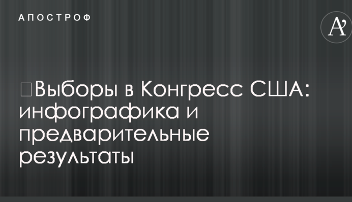 ​Выборы в Конгресс США: инфографика и предварительные результаты