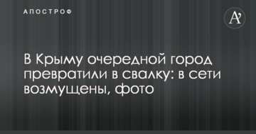 В Крыму очередной город превратили в свалку: в сети возмущены, фото