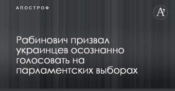 В новом году мы с помощью выборов выгоним всех "свиней" из парламента - Рабинович
