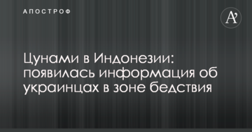 Цунамі в Індонезії: з'явилася інформація про українців в зоні лиха