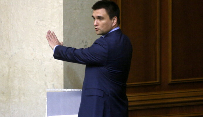 Климкин: О помиловании боевиков на Донбассе речь не идет