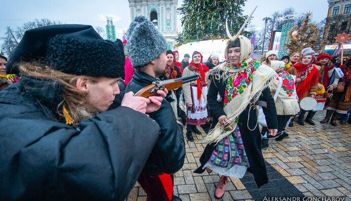 Маланка 2019: как в центре Киева водили 