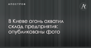 У Києві вогонь охопив склад підприємства: опубліковані фото