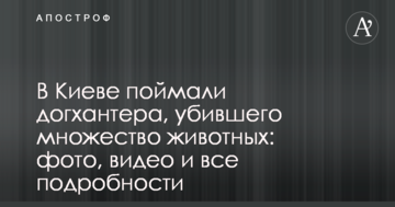 У Києві зловили догхантера, який убив безліч тварин: фото, відео і всі подробиці