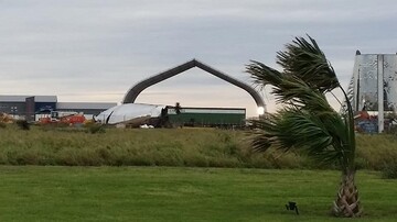 В США ураган устроил ЧП с тестовой ракетой Илона Маска: опубликованы фото и видео