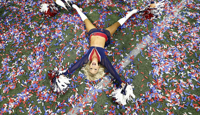 В США прошло самое дорогое спортивное событие года: яркие фото