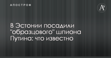 В Естонії посадили "зразкового" шпигуна Путіна: що відомо