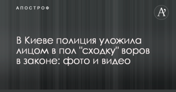 У Києві поліція поклала обличчям в підлогу "сходку" злодіїв в законі: фото і відео