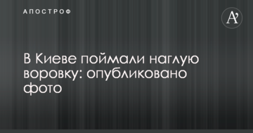 У Києві спіймали нахабну злодійку: опубліковано фото