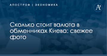 Сколько стоит валюта в обменниках Киева: свежее фото