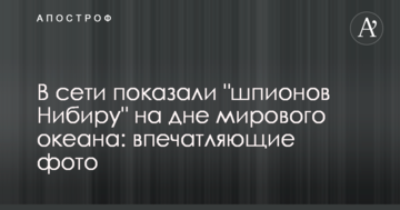 В сети показали "шпионов Нибиру" на дне мирового океана: впечатляющие фото