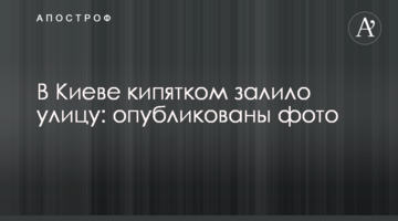 У Києві окропом залило вулицю: опубліковано фото