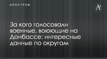 За кого голосували військові, які воюють на Донбасі: цікаві дані по округах