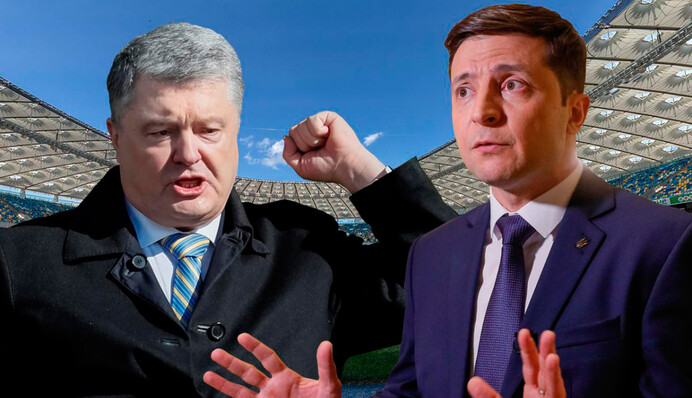 Порошенко вызвал Зеленского: сеть выдала новую порцию ярких фотожаб
