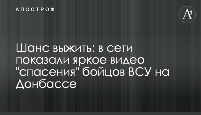Шанс выжить: в сети показали яркое видео 