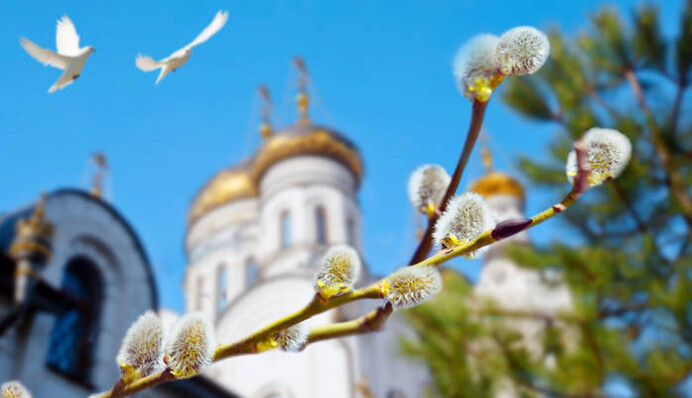 Вербна неділя: листівки, вірші, фото і відео-привітання