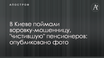 У Києві зловили злодійку-шахрайку, яка "чистила" пенсіонерів: опубліковано фото