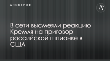 ​В сети высмеяли реакцию Кремля на приговор российской шпионке в США