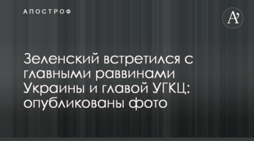Зеленський зустрівся з головними рабинами України і главою УГКЦ: опубліковані фото