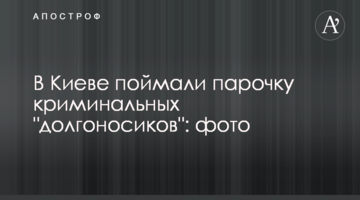 У Києві зловили парочку кримінальних "довгоносиків": фото