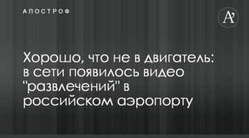 Добре, що не в двигун: в мережі з'явилося відео 