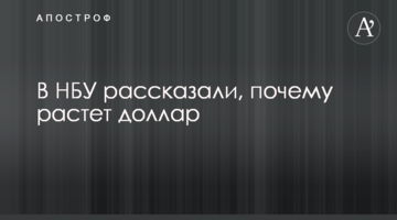 ​У НБУ розповіли, чому росте долар