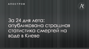 За 24 дня літа: опубліковано страшну статистику смертей на воді в Києві