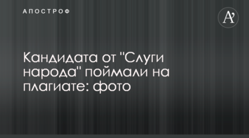 Кандидата від "Слуги народу" спіймали на плагіаті: фото