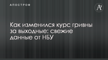 ​Як змінився курс гривні за вихідні: свіжі дані від НБУ