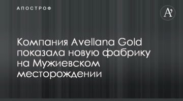 Компания Avellana Gold показала новую фабрику на Мужиевском месторождении