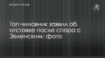 Топ-урядовець заявив про відставку після суперечки із Зеленським: фото