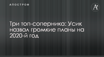 Три топ-соперника: Усик назвал громкие планы на 2020-й год
