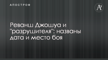 Реванш Джошуа и "разрушителя": названы дата и место боя