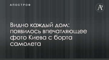 ​Видно кожен будинок: з'явилося вражаюче фото Києва з борту літака