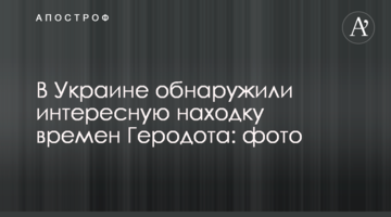 В Україні виявили цікаву знахідку часів Геродота: фото
